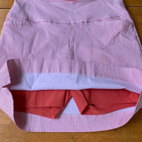 S.C. & Co. Swing Control Pink Masters Skort sport tennis golf pockets, Size M - Picture 7 of 10